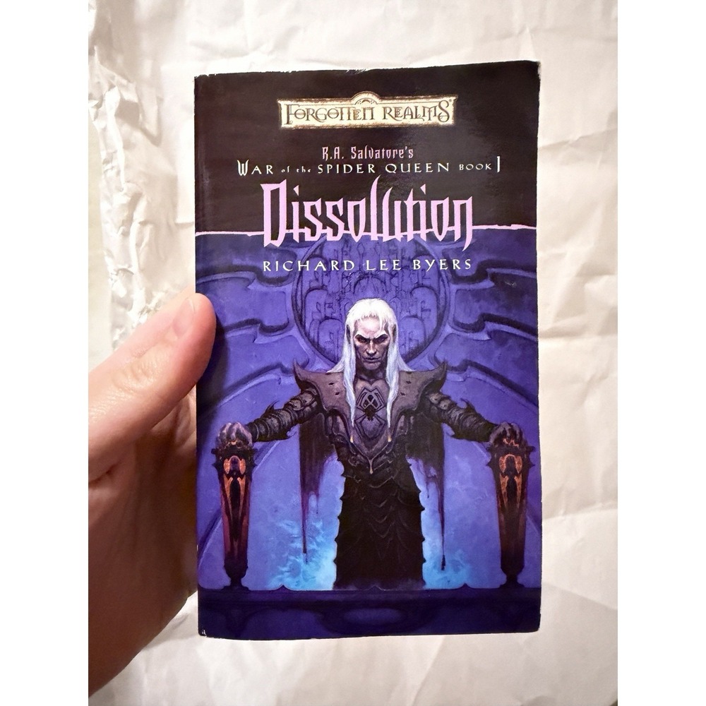 Dissolution : War of the Spider Queen Richard Lee Byers (2003, Trade Paperback)